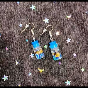 Ocean in a Bottle Earrings
